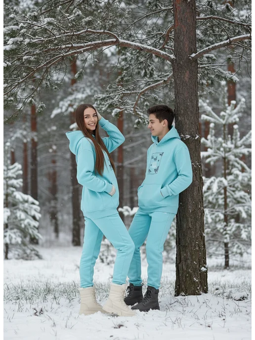 Qualikids Костюм спортивный для подростков, голубой, фото 4