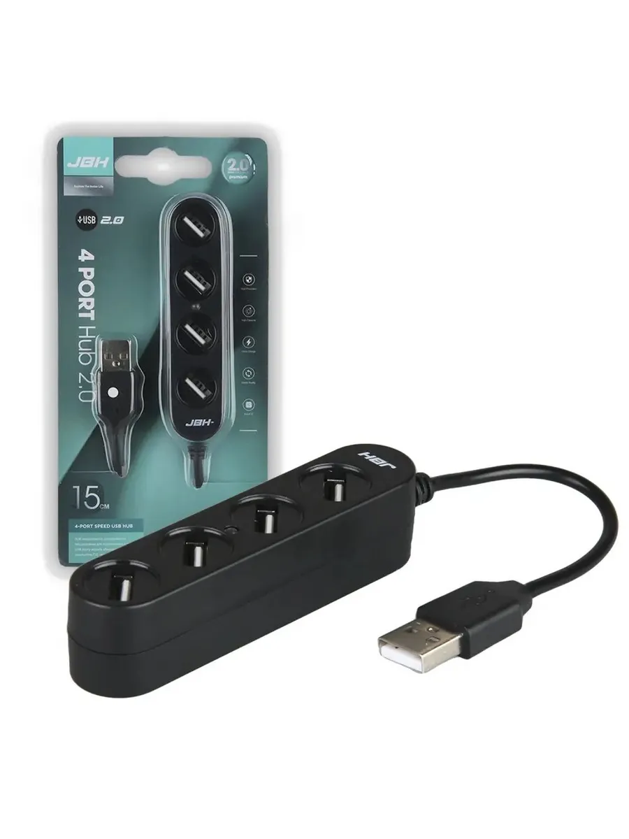 USB-Хаб 4 порта для расширения подключения