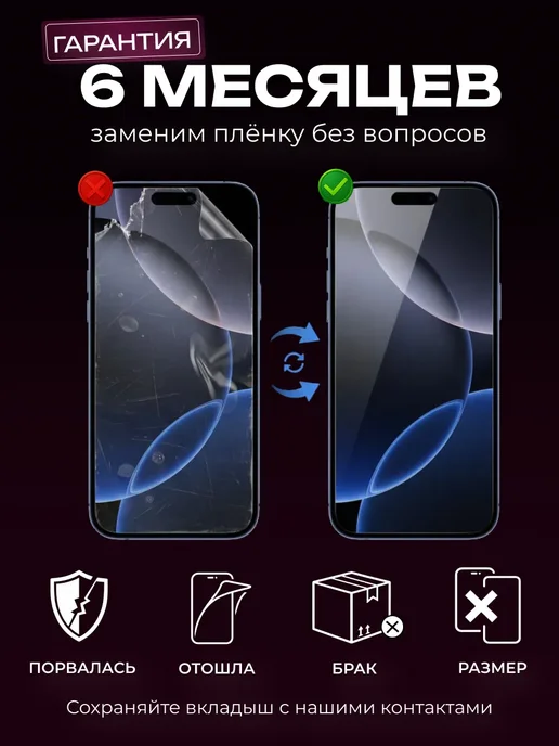 DUO-DU Полиуретановая пленка на Honor X9b 5G 2 шт Матовая, 5 г, 2 шт, фото 4
