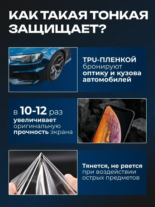 DUO-DU Полиуретановая пленка на Honor X9b 5G 2 шт гл, 5 г, 2 шт, фото 7