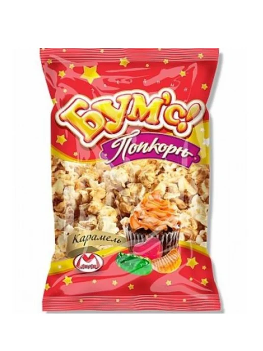 Матяш Попкорн Бумс соленая карамель 40 гр, 5 шт, 80 г, фото 2
