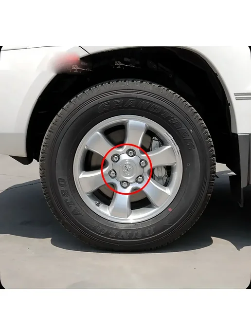 TOYOTA/LEXUS колпачок в диск toyota prado 120 (137 127 mm) ty038, серый, фото 3
