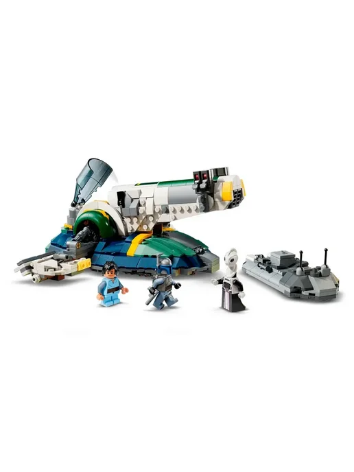 LEGO. Конструктор Корабль Джанго Фетта, зеленый, фото 4