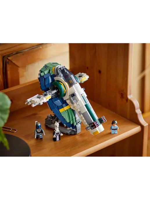 LEGO. Конструктор Корабль Джанго Фетта, зеленый, фото 8