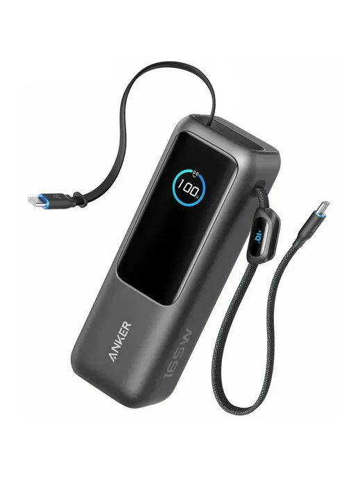 ANKER Внешний аккумулятор 25000 мАч 165W чёрный (A1695H11), 25000 мАч, 165 Вт, фото 3