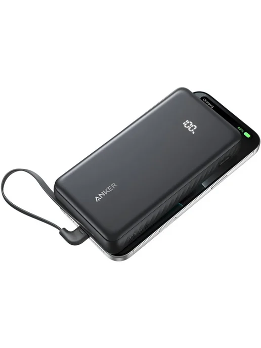 ANKER Внешний аккумулятор Zolo 20000 мАч 22.5W чёрный (A110EH11), 20000 мАч, 22,5 Вт, фото 5