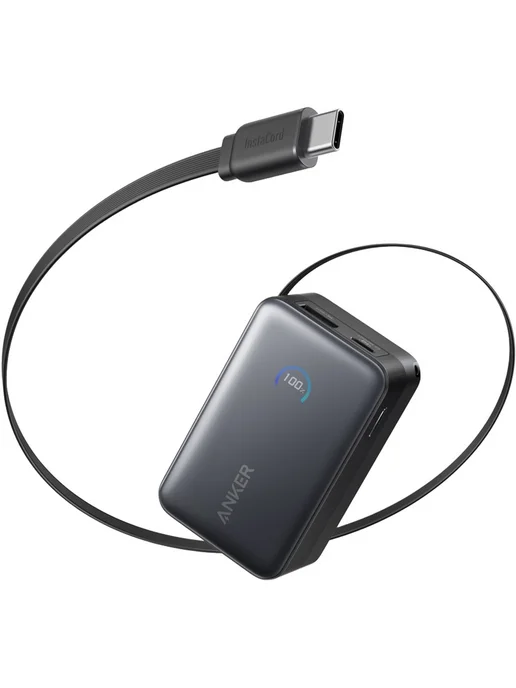 ANKER Внешний аккумулятор Nano 10000 мАч 45W чёрный (A1638H11), 10000 мАч, 45 Вт, фото 3