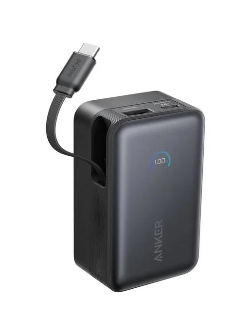 ANKER Внешний аккумулятор Nano 10000 мАч 45W чёрный (A1638H11), 10000 мАч, 45 Вт, фото 4