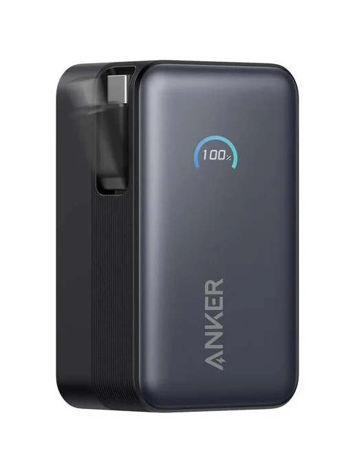 ANKER Внешний аккумулятор Nano 10000 мАч 45W чёрный (A1638H11), 10000 мАч, 45 Вт, фото 6