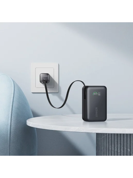 ANKER Внешний аккумулятор Nano 10000 мАч 45W чёрный (A1638H11), 10000 мАч, 45 Вт, фото 8