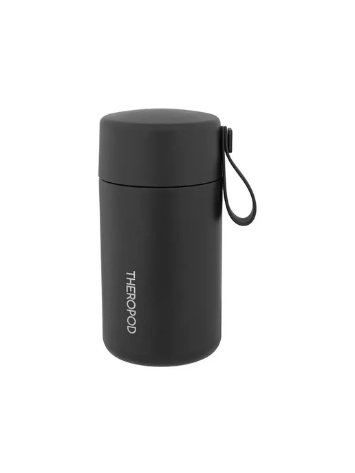 THEROPOD Термос для еды 0.5L, нержавеющая сталь, чёрный, 500 мл