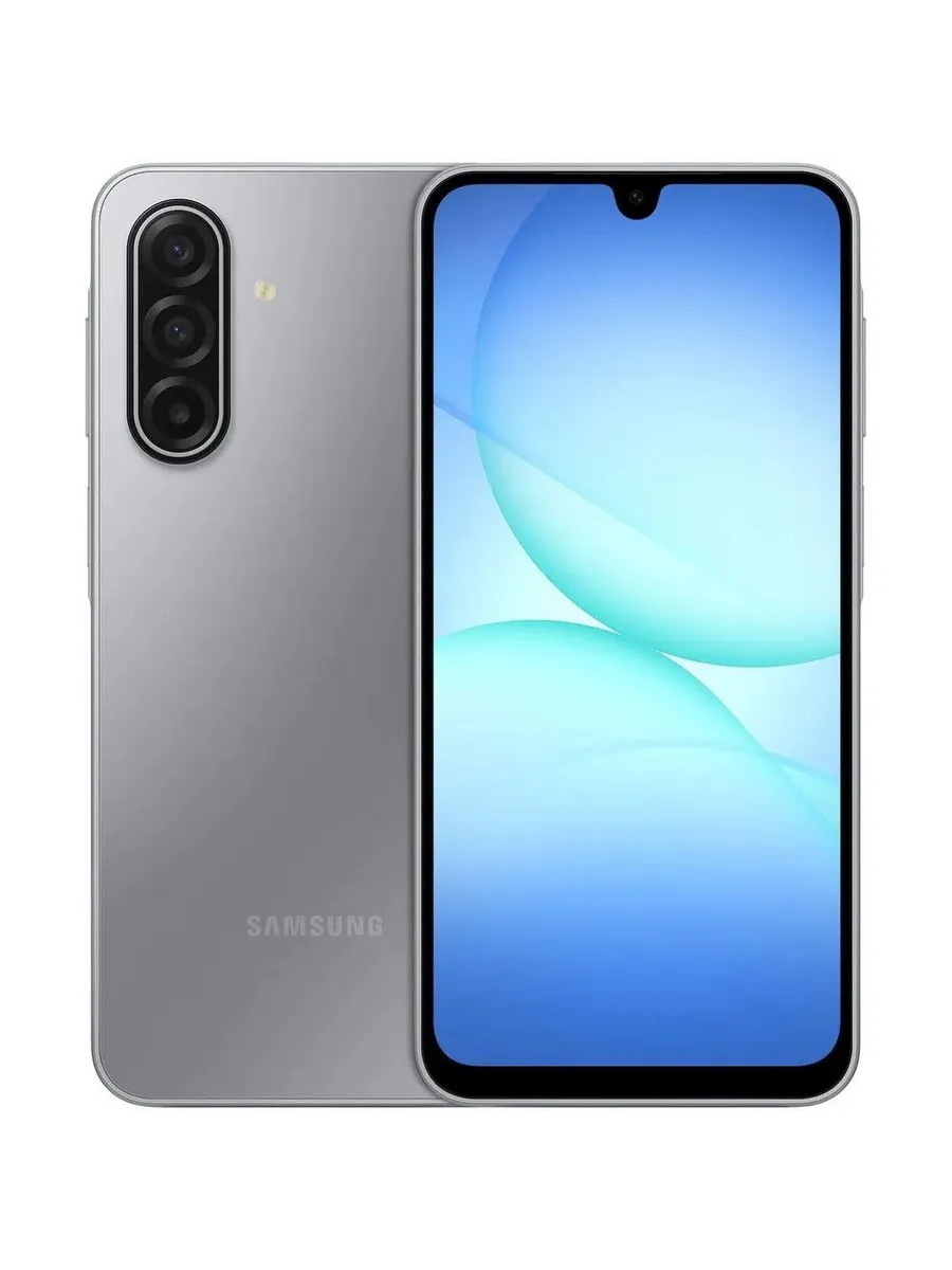 Смартфон Galaxy A17 6+128ГБ, Серый (SM-A175FZACCAU)