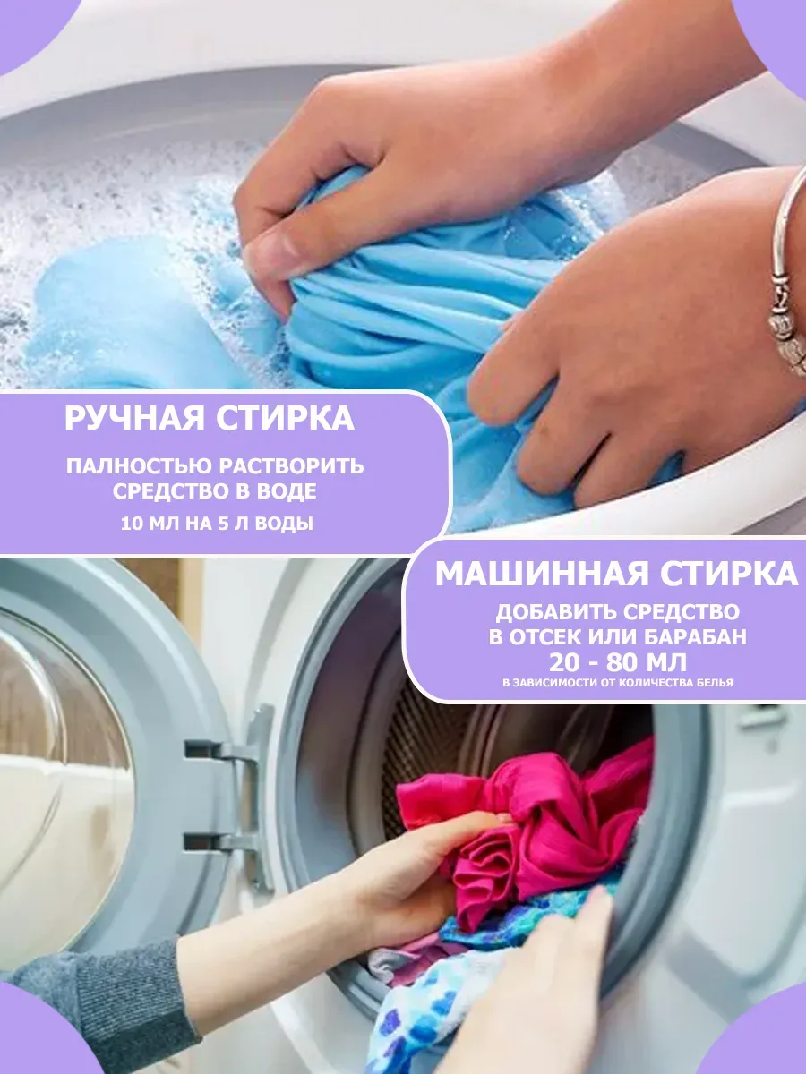 Кондиционер для белья аромат лаванды 3 л фото 7